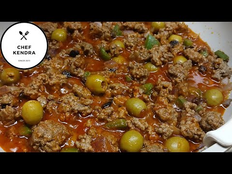 Simple Cuban Picadillo