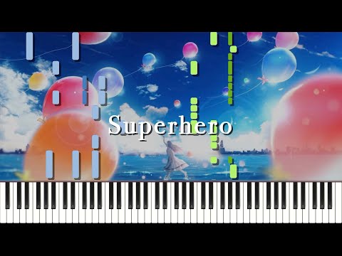 スーパーヒーロー (feat.IA) / Guiano ピアノ アレンジ