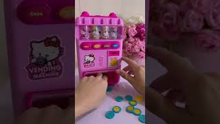 MOST CUTEST HELLO KITTY VENDING MACHINE | ASMR #shorts #satisfying #viral #trending #hellokitty 😻