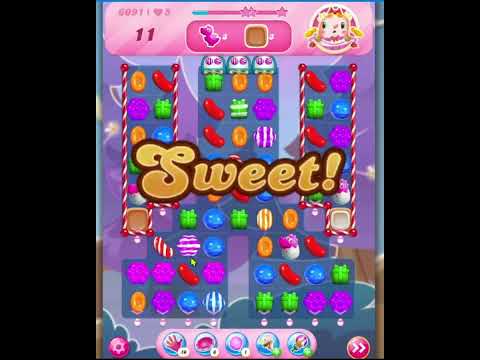 Candy Crush Saga Level 6091 | No Boosters