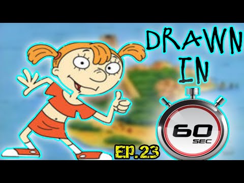 How I Draw Mike from Mike, Lu, and Og In 60 Seconds