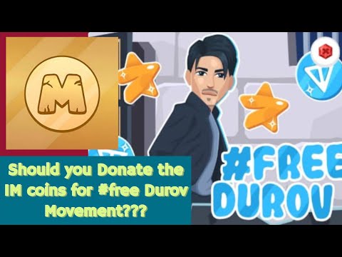 Memfi 1M Donation Task for #freedurov Movement // Qualifications for withdrawal