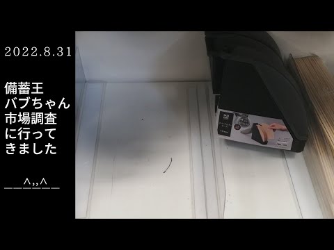 食糧危機の前に日用品大丈夫？大阪都心部１００円ショップ【備蓄王バブちゃん市場調査に行ってきました】