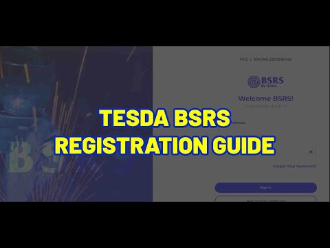 how to enroll program bsrs tesda