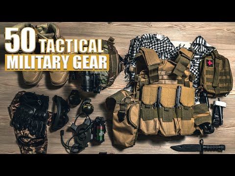 50 Must Have Tactical Military Gear & Gadgets