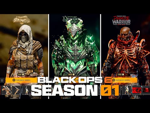 6 NEW Black Ops 6 Season 1 Operator Bundles GAMEPLAY SHOWCASE! (Mastercrafts & Ultra Skins)