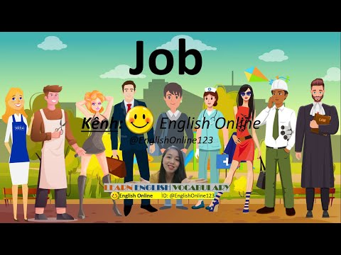 Từ Vựng tiếng Anh: Nghề Nghiệp, Công Việc-Jobs/English Online