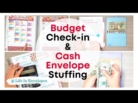 Budget Check In / Cash Envelope Stuffing / Sinking Funds / Savings Challenges / Low Income