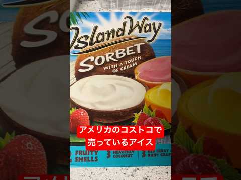 アメリカのコストコで売っているアイス #youtubeshorts #shorts #fyp #foryou #foryoupage #viral #costco #sweet #sorbet