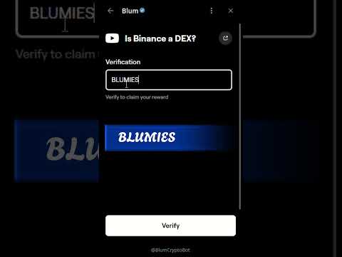 Is Binance a DEX || Blum new code || #blumairdrop #code