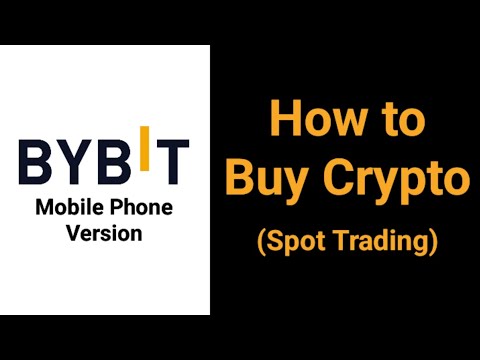 How to Buy Crypto on Bybit | Bybit spot trading | How to trade on Bybit