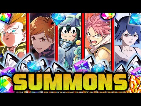 *CHRISTMAS SPECIAL* GACHA GAMES SUMMONS! | JJK/BCM/FAIRY TAIL/MHUI/DOKKAN BATTLE