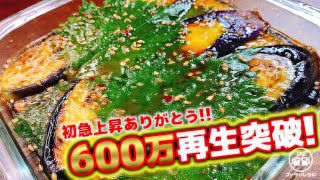 【焼いて漬けるだけ】これがマジ驚くほどウマすぎて無限に食べられてしまう『超やべぇやみつき大葉茄子』ご飯泥棒／麻薬茄子／低糖質／作り置き／野菜漬け／おつまみ／無限そうめん／夏野菜／痩せる食事／大食い