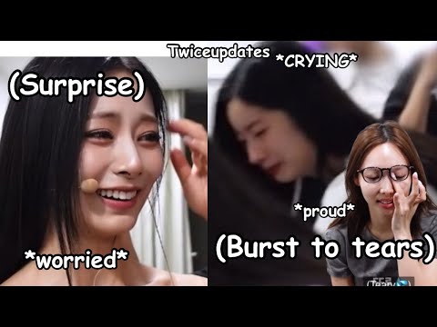 when nayeon and dahyun getting emotional for tzuyu, twice unnies are so proud of their maknae