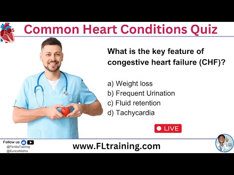 🫀 Common Heart Conditions Quiz - Ready. Set. Review! 🩺💡