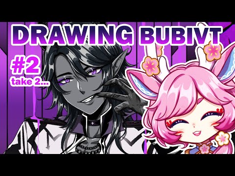 [DRAWING]  Finishing BubiVT King Fanart!!