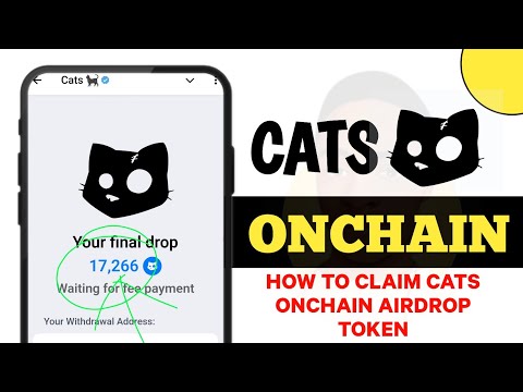 How to Claim CATS Airdrop Onchain Token || CATS Onchain Withdrawal Online