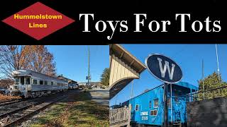 Allentown and Auburn Toys for Tots train