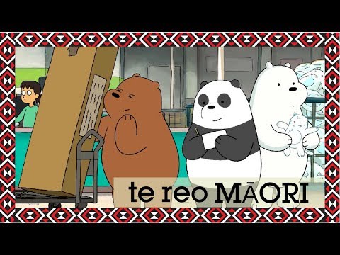 We Bare Bears | Assembly Required (Māori) | Cartoon Network