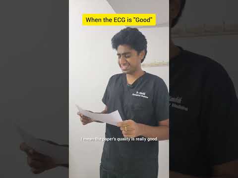 Bad phrasing #ecg #ecgreading #cardiology  ##emergencymedicine #funnydoctor #medicalcontentcreator