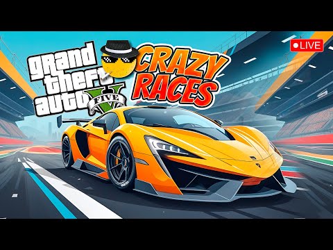 🔴 Live - Let's Play Some Crazy GTA 5 Online Races 🔴 w/ Dope Gameplays