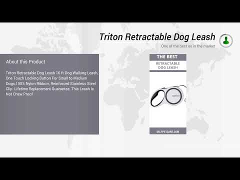 Triton Retractable Dog Leash