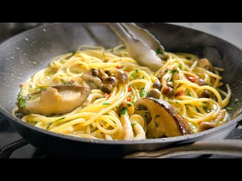 Unbelievable Mushroom Dish: This Peperoncino Pasta Will Make You Love Mushrooms!