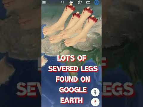 Lots Of Severed Legs Found😱🤯In Google Map|Google Map Secrets|