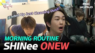 [C.C.] ✨ Dust-Free Dream: ONEW's Morning Routine! 🔥 (ft. His Beloved Dust Remover aka. Doldori)