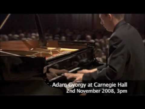 Adam Gyorgy at Carnegie Hall - 2nd November 2008