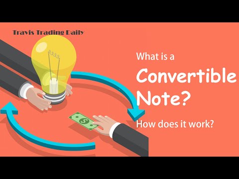 What is a Convertible Note? How it works?