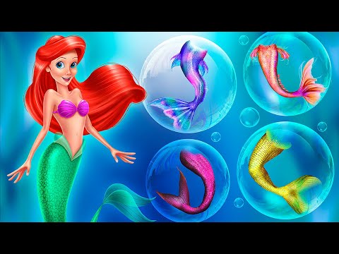 The Little Mermaid Ariel Glow Up! Disney Princesses Extreme Makeover