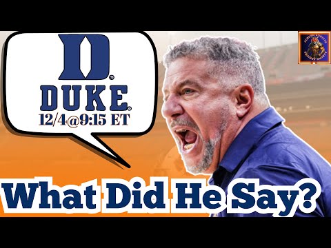 Auburn Basketball Coach Bruce Pearl Press Conference: Auburn vs Duke 2024