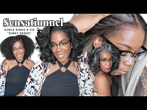 A Synthetic Wig with KINKY EDGES Sensationnel Curls Kinks & Co THREE Wig Reviews in One Video