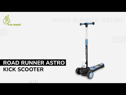 R for Rabbit Road Runner Astro Scooter For Kids Installation Video