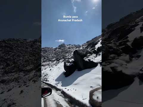 #bumlapass #mountains #snow #arunachalpradesh #tawang #roadtrip