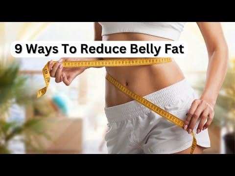 Top 9 Morning Hacks To Burn Belly Fat #bellyfatburn #tonedstomach