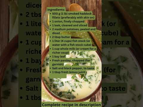 Cullen Skink recipe by What Shall I Cook