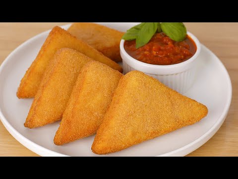 Make GRILLED CHEESE SANDWICH like an Italian! Mozzarella in Carrozza