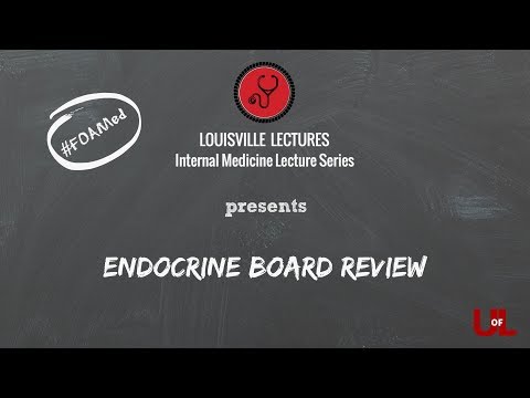 Endocrine Board Review with Dr. Sathya Krishnasamy