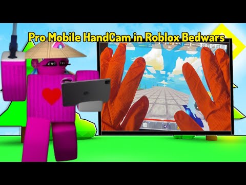 Roblox Bedwars HandCam on Mobile!