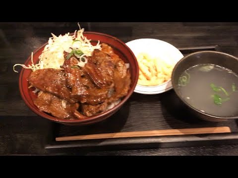 美味しい韓国風ハラミ丼