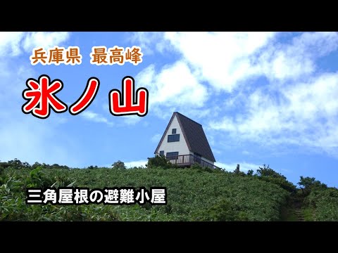 真夏に登る氷の山。兵庫県最高峰の二百名山【三角屋根が目印の氷ノ山】