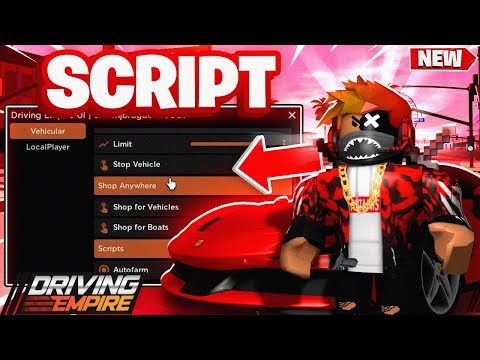 💸 Driving Empire Script Pastebin 2024 💸 AUTO FARM + AUTO RACE + INFINITE MONEY HACK