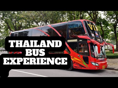 Thailand bus experience | Krabi to Bangkok