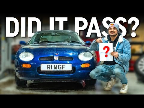 Getting our £600 BARN FIND sportscar back on the road – Will it fail an MOT?