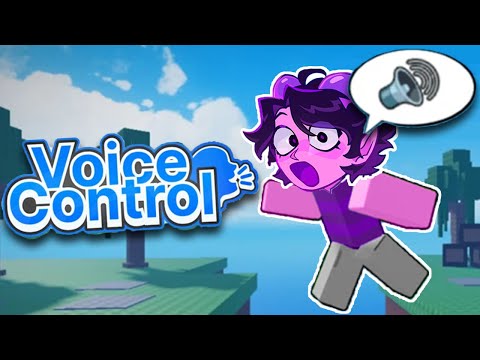 THIS IS THE FUNNIEST ROBLOX GAME EVER! [Voice Control obby]