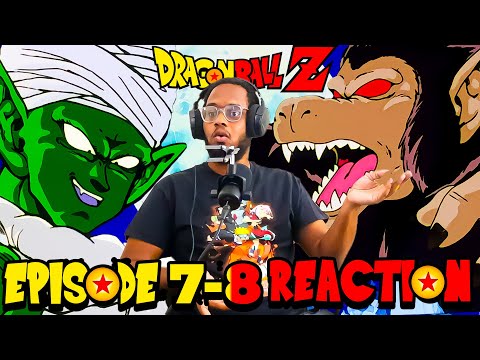 POOR GOHAN!!! | Dragon Ball Z Episode 7-8 Reaction!! #animereaction #dragonballz