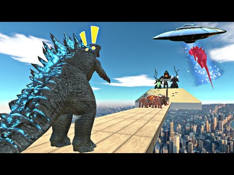 Godzilla 2014 vs Space Titanosaurus & Biollante: Rescue Mission for Little Godzilla