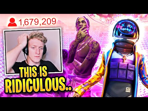 Tfue Reacts to TRAVIS SCOTT Concert LIVE in Fortnite! (FULL EVENT)